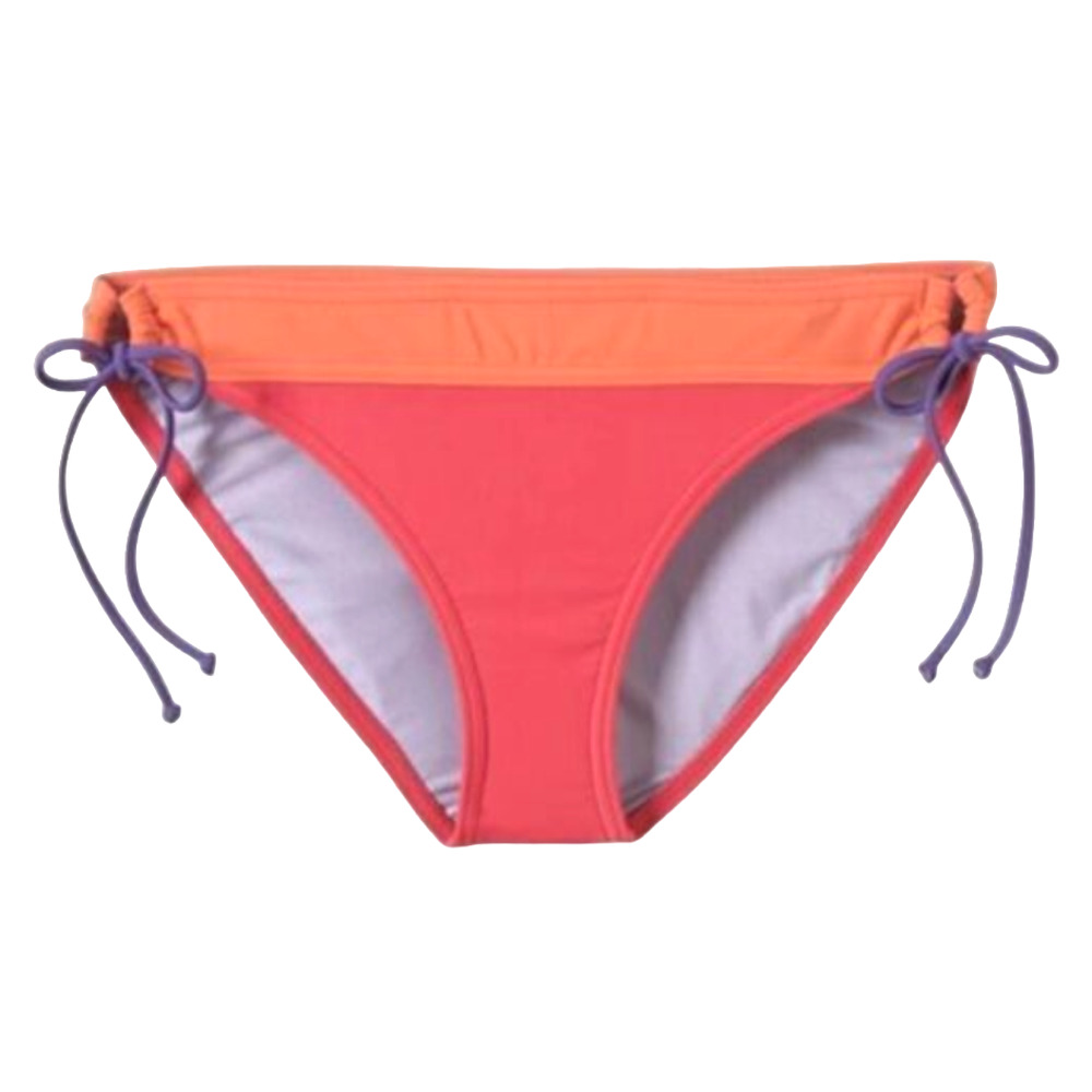 NEW prAna AZALEA SABA BIKINI SWIMSUIT SWIM BOTTOMS SIDE TIE SIZE XL